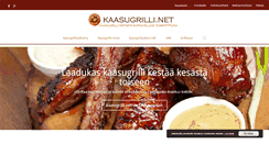 Desktop Screenshot of kaasugrilli.net